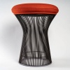 Warren Platner – Knoll International – Tabouret Tissus Kvadrat Tonus Structure Métal Bronze 8