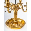 Grande lampe bouillotte en bronze doré de style Louis XVI. 10