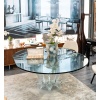 Cristal Lalique Table « CACTUS » 24