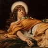 Théobald Chartran (1849-1907), La mort de Sainte-Cécile, huile sur toile, XIXe 13