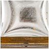 Lucien Falize : Paire de flacons a section carré en argent massif et cristal circa 1905 16