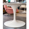 Eero Saarinen pour Knoll : Table « Tulip ovale » en marbre calacatta oro 13