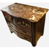 Commode d’époque Louis XIV En Bois De Placage Ouvrant Par 4 Tiroirs 12