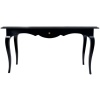 1970 Table Console laque cirée noire “Palace Le Lotti”. 7