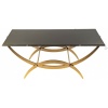 1970 Table Basse en Bronze Maison Roche 8