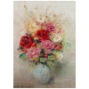 HERVE Jules René Peinture 20è Siècle Bouquet De Fleurs Huile Sur Toile Signée 13