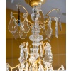 Grand Lustre En Cristal Louis XV. Fin XIXème. 14