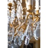 Grand Lustre En Cristal Louis XV. Fin XIXème. 12