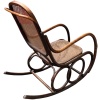 ROCKING CHAIR estampillé Thonet en hêtre courbé 1900. 15