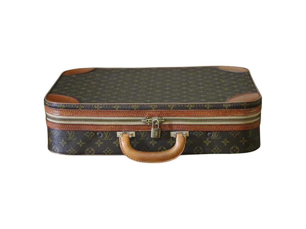 Louis Vuitton Monogram briefcase, Louis Vuitton Monogram satchel - Les  Puces de Paris Saint-Ouen