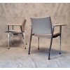 Paire de Fauteuils à Strapontin – Fritz Hansen – Métal Chromé – Ca 1970 20