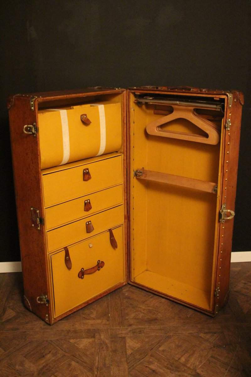 Extra Large Louis Vuitton Wardrobe Steamer Trunk, Louis Vuitton