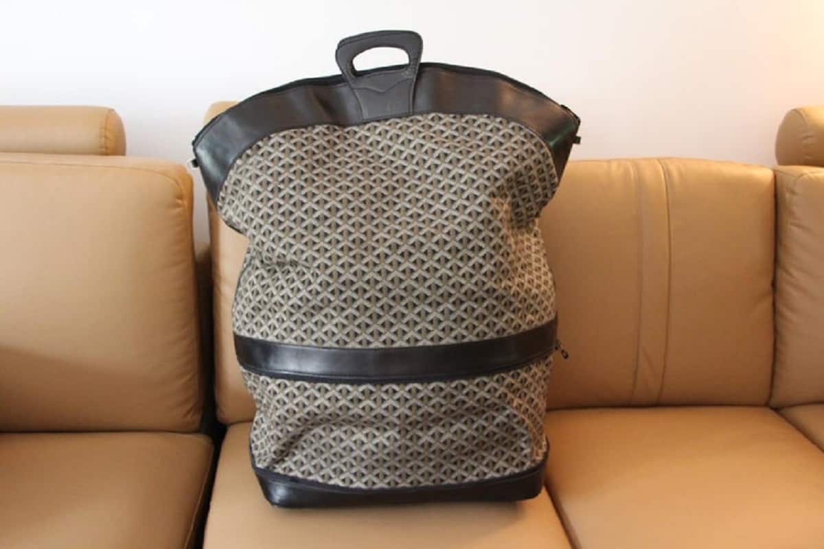 Vintage oversized Goyard travel bag - Les Puces de Paris Saint-Ouen