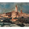 Henry De Waroquier 1881-1970. Village En Italie. 11