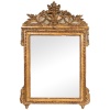 Miroir En Bois Doré Sculpté d’époque Louis XVI 9