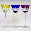 Baccarat – Service De Verres Caracas Cristal Taillé De Couleur 10