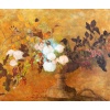 Tableau à l’huile intitulé “Les Fleurs du Bien n°20” du peintre Isabelle Delannoy 7