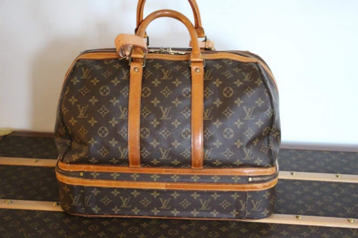 RESERVED Louis Vuitton Monogram Sac Sport Travel Bag Large