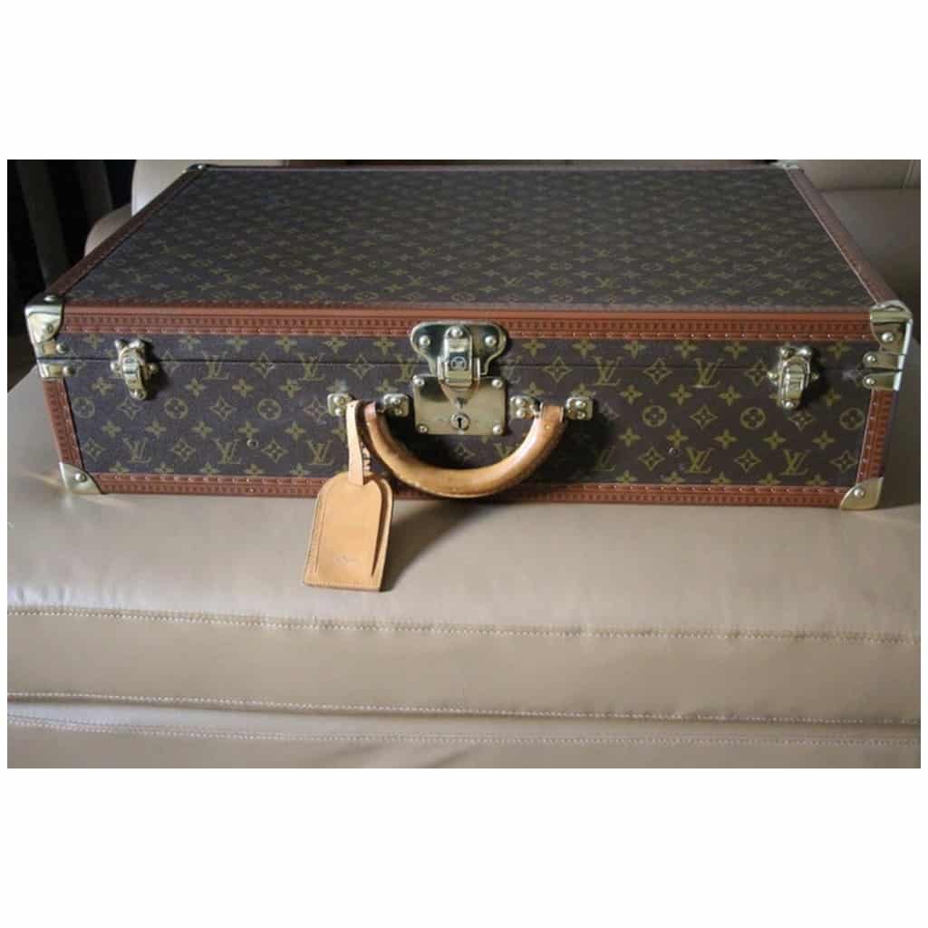 Louis Vuitton Alzer 75 cm in monogram canvas and natural leather