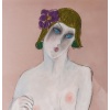 Anna Sylverberg, pastel à l’huile, série de nus, monogramme AS, 1962. 10