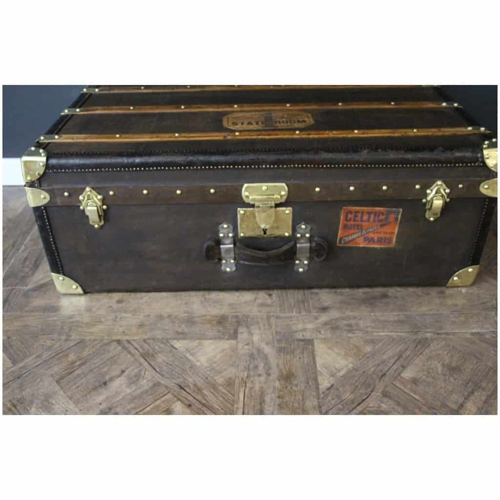 1920's Louis Vuitton Motoring Trunk - Red Rose Paris