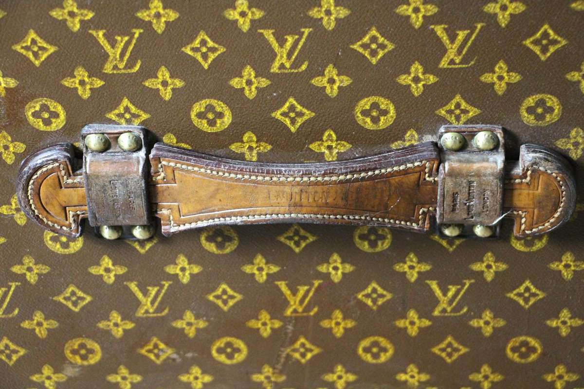 Louis Vuitton Monogram Canvas Trunks & Bags Belt 100 CM Louis Vuitton