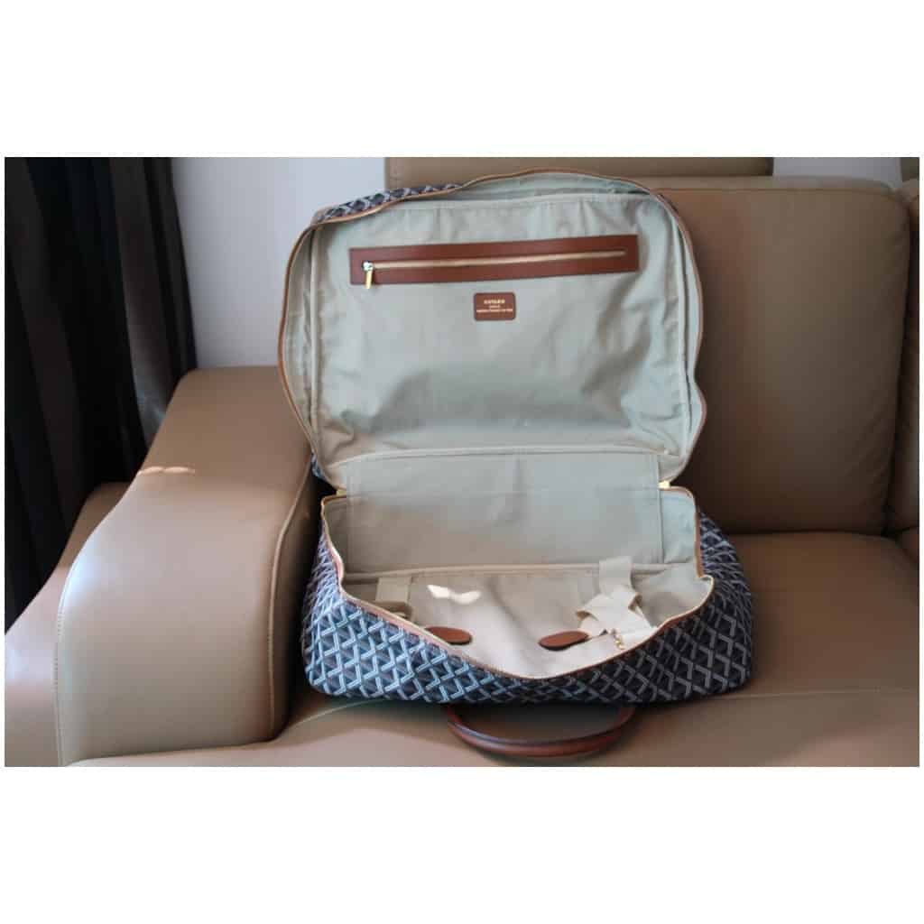 luggage goyard travel bag