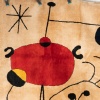 Rug, or tapestry, inspired by Joan Miro. Contemporary work. 9