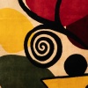 D’après Alexandre Calder. Tapis, ou tapisserie abstrait et en laine. Travail contemporain. 11