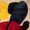 D’après Alexandre Calder. Tapis, ou tapisserie abstrait et en laine. Travail contemporain. 12
