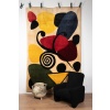 D’après Alexandre Calder. Tapis, ou tapisserie abstrait et en laine. Travail contemporain. 13