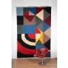 Tapis, ou tapisserie, inspiré par Delaunay. Travail contemporain 10