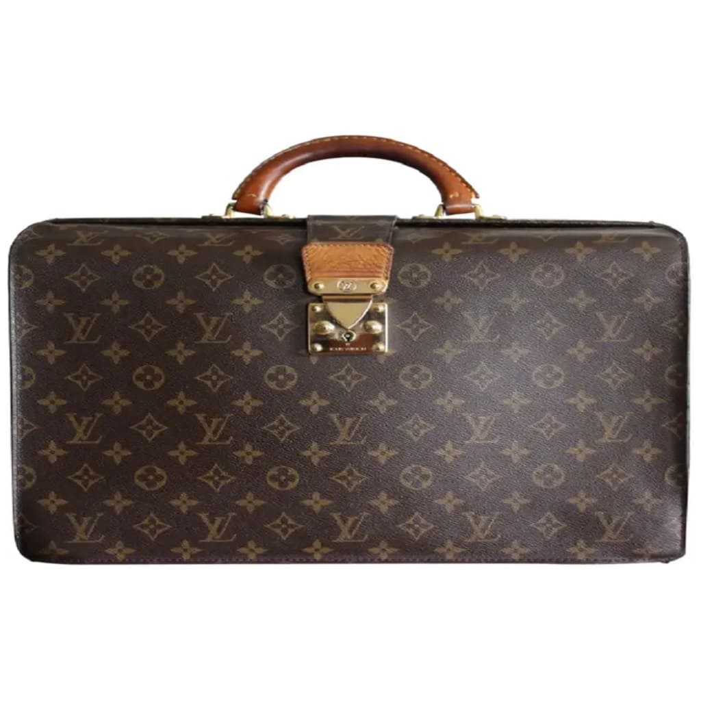 Louis Vuitton Monogram SERVIETTE FERMOIR BUSINESS Briefcase