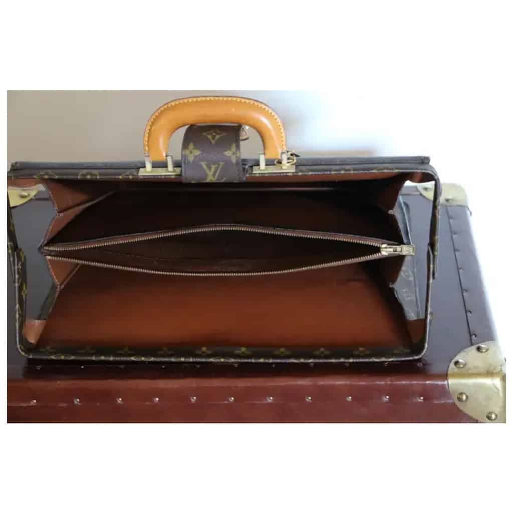 LOUIS VUITTON Vintage Fermoir Monogram Briefcase / Doctor Bag
