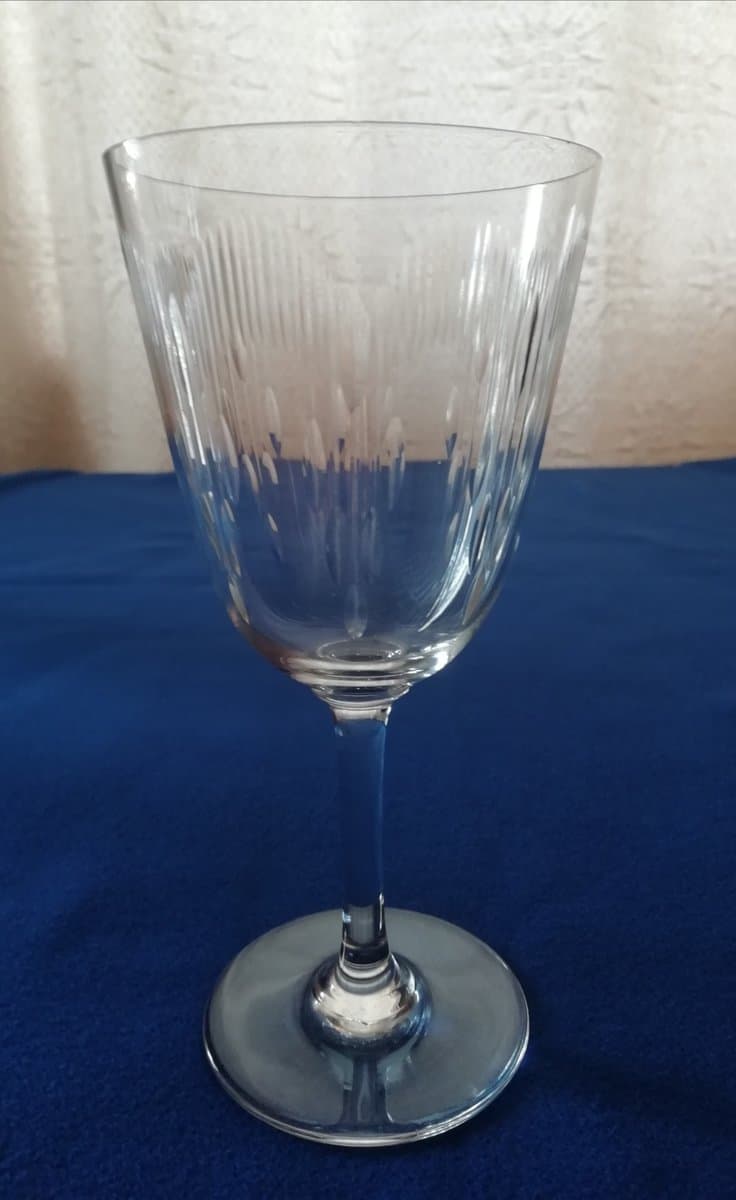 6 verres anciens cristal Baccarat - Les Puces de Paris Saint-Ouen