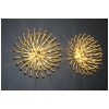 Appliques, plafonniers ou lampes Pistillo dorés de 60 cm de Valenti Milano 36