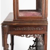 Maison Alphonse Giroux, cabinet vitrine en bois teinté sculpté au dragon, XIXe 31