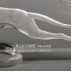 1928 René Lalique – Mascotte Automobile Lévrier Verre Blanc 14