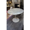 Table Saarinen en marbre Calacatta ronde 91 cm 12