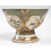 Grande coupe japonaise en porcelaine sur pied-douche de Kyoto – 19ème siècle 14