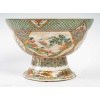 Grande coupe japonaise en porcelaine sur pied-douche de Kyoto – 19ème siècle 19