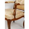 Paire de fauteuils Louis XV en noyer. XVIIIème siècle. 18