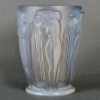 1926 René Lalique – Vase Danaïdes Verre Opalescent Patiné Gris 9