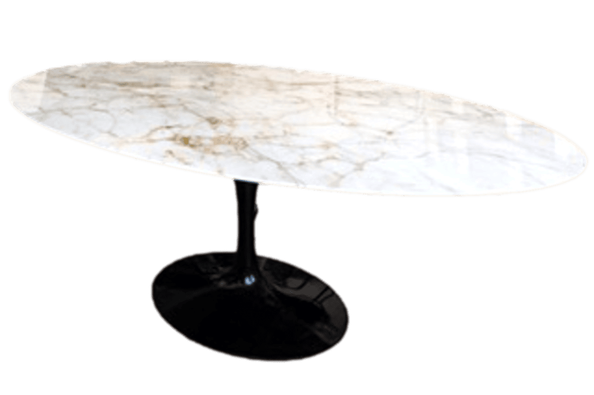 Eero SAARINEN – Edition KNOLL ,table ovale “TULIP”