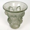 1930 René Lalique – Vase Saint François Verre Blanc Patiné Vert 14