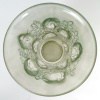 1930 René Lalique – Vase Saint François Verre Blanc Patiné Vert 19