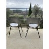 Pierre guariche Rare paire de chaises tulipe 15