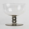 1923 René Lalique – Coupe Saint Denis Verre Blanc Emaillé Noir 8