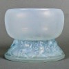 1914 René Lalique – Vase Lutteurs Verre Opalescent Patiné Bleu 9