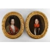 Portraits présumés de la duchesse et du duc de Bourbon. 9